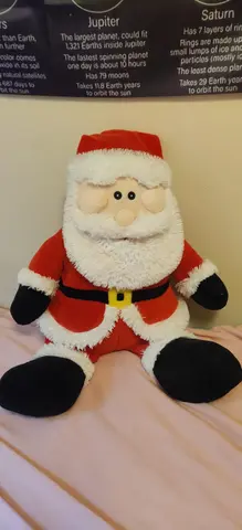 grosse peluche père Noël