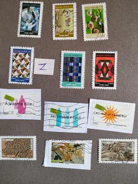 Timbres français lot Z