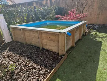 piscine hors sol bois