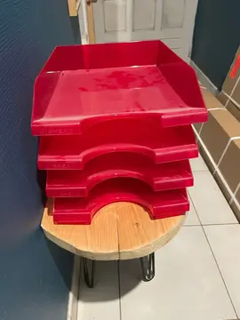 Banettes bureau (4 unités)