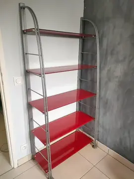 Étagère Métal/Verre