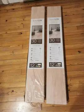 2 cartons de parquet flottant