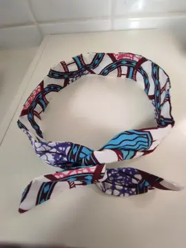 Bandeau en tissu africain