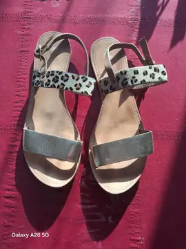 sandales talon plat pointure 40