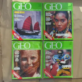 4 Magazines Geo 80's