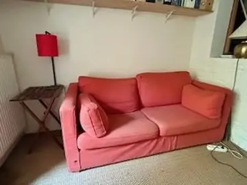 canapé convertible bon état (tissu assise un peu passé)