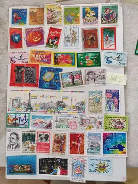 timbres en francs lot 3