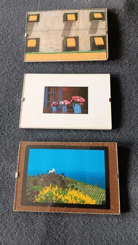 3 petits cadres à suspendre 10 cm x 15 cm