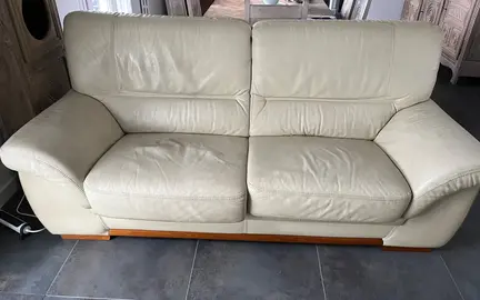 canapé en cuir
