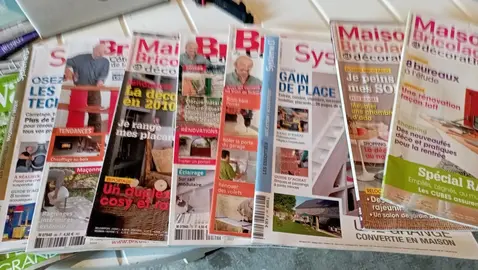 magazines bricolage