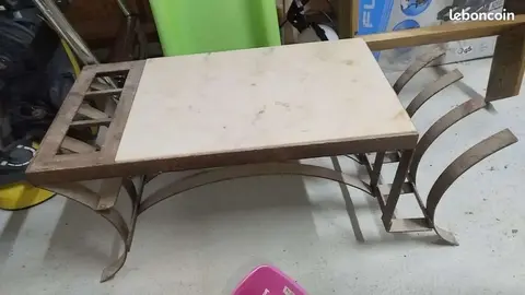 Table basse métal - (Model unique) - Style industriel Don (gratuit)