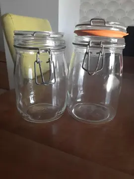 6 bocaux