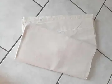 2 draps en lin beige 2,16 x 3,02m