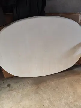 Table de salon de jardin 6-8 personnes