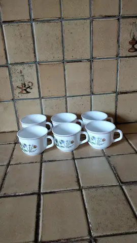 6 tasses à café