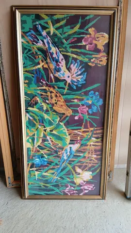 Tapisserie encadrée