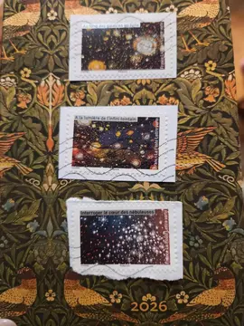 Timbres oblitérés Tutoyer les étoiles 🌟