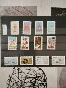 timbres français oblitérés lot EU