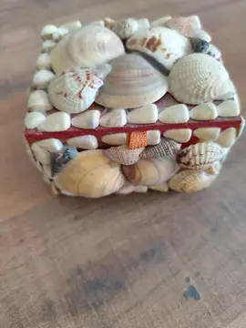 Boite à bijoux coquillages
