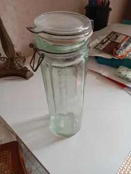 bocal en verre pour pâtes ou céréales