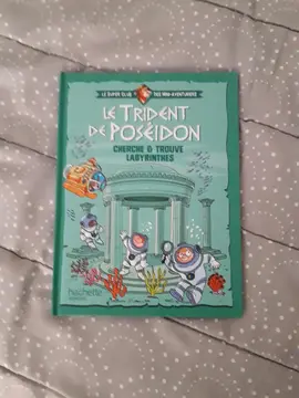 Livre McDo Le Trident de Poseidon