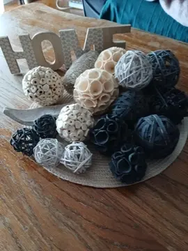 Décoration en Rafia