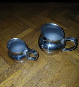 Pots à Lait en Inox