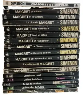 Lot de livres de SIMENON