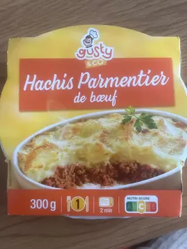 Hachis Parmentier de bœuf