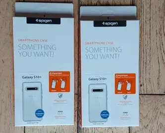 2x Coques galaxy S10