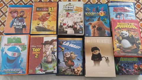 Dvd et bluray pour enfants
