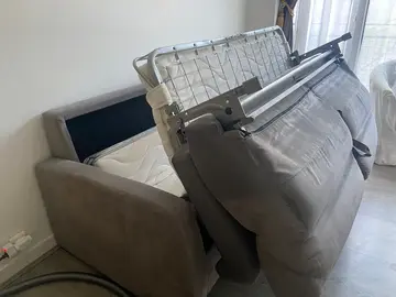 canapé lit avec matelas neuf