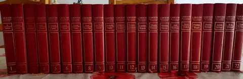 dictionnaire encyclopédique 22 volumes