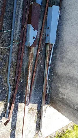 gros piquets extérieur