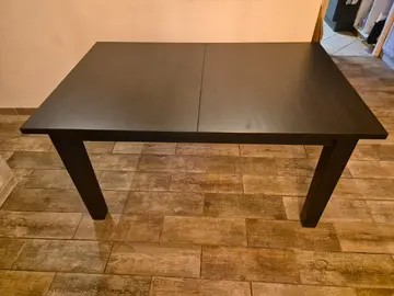 table de salon en bois extensible