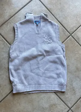 Pull sans manches garçon 8 ans