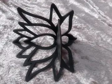 mini étagère bois lotus