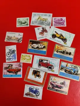 lot unique timbres auto-moto