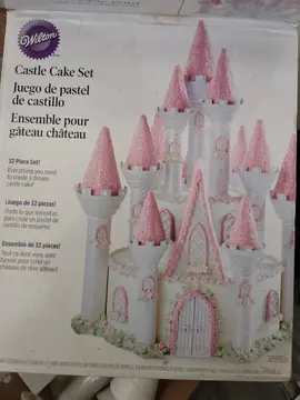 ensemble pour gâteau château