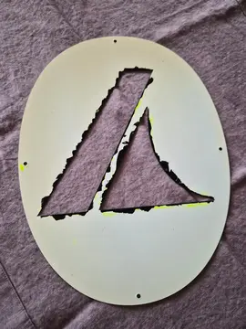 Pochoir raquette de tennis Kennex