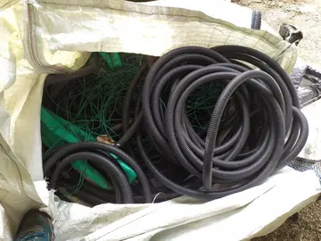 gaine electrique avec tire fil