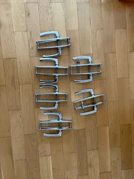 poignées de porte entraxe 165 mm