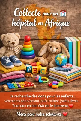 dons vêtements puéricultrice recherche