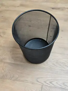 CORBEILLE À PAPIER MÉTAL