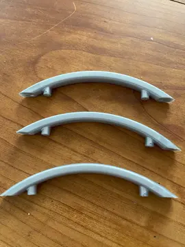 3 poignées de portes de meuble