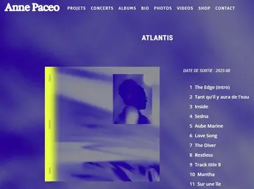 1 place de concert Anne Pacéo 28 mars NOISIEL 19h