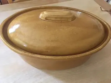 cocote en terre cuite vernissée