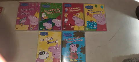 lot dvd Pepa pig