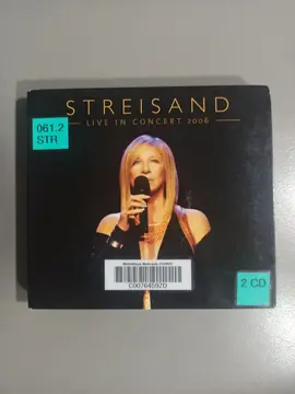 Double CD Barbara Streisand live in concert 2006