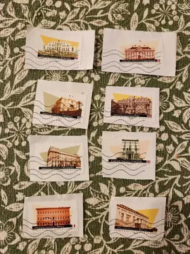 Timbres oblitérés Ambassades françaises